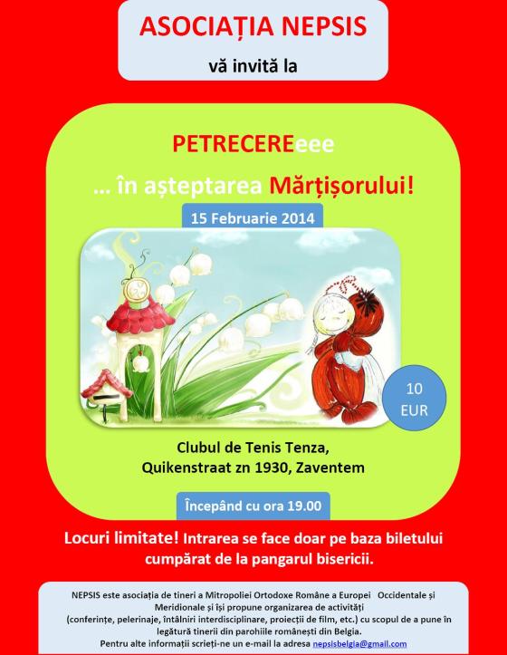 Petrecere 15 februarie