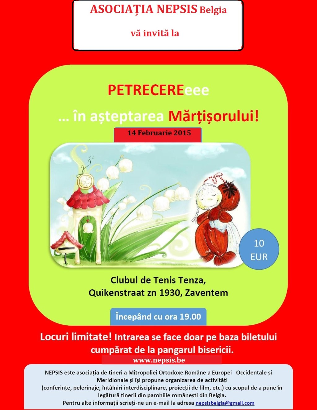 Petrecere 14 februarie&nbsp;!