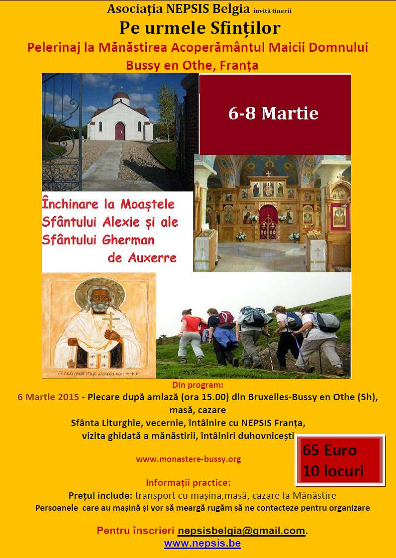 Pelerinaj la Bussy,&nbsp;Martie