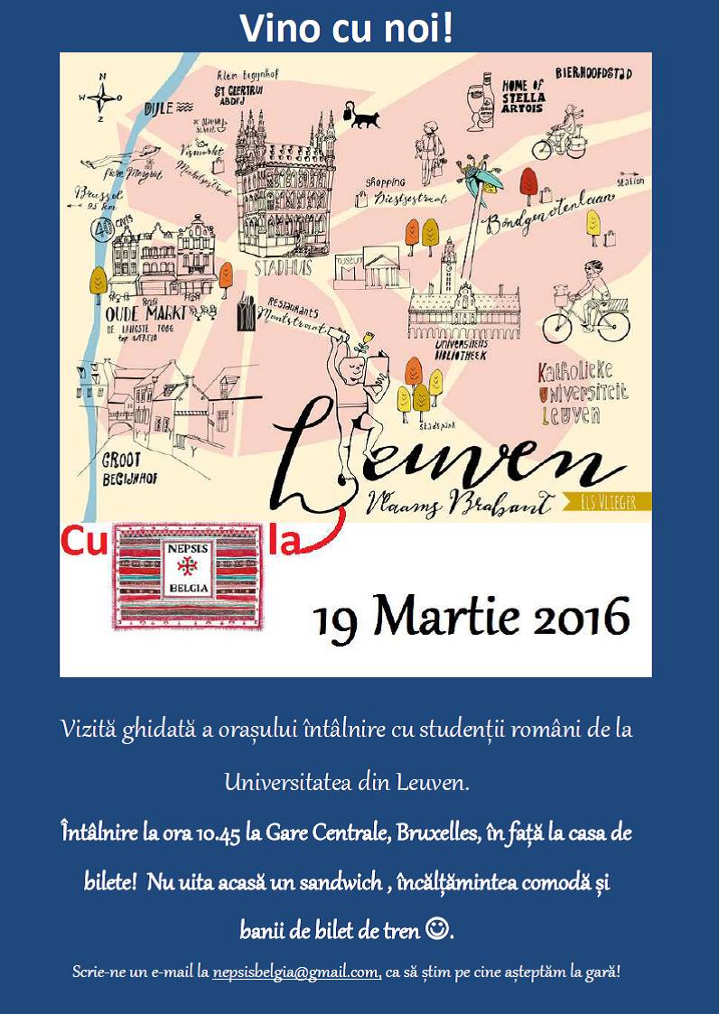 Vizita ghidata a orasului&nbsp;Leuven