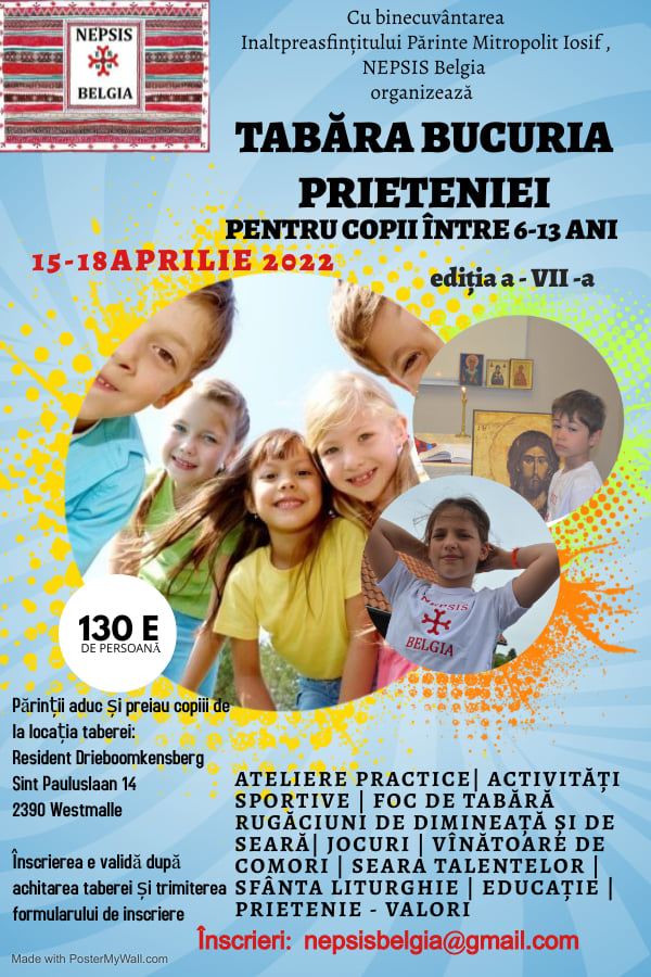 Tabara Bucuria –&nbsp;Prieteniei