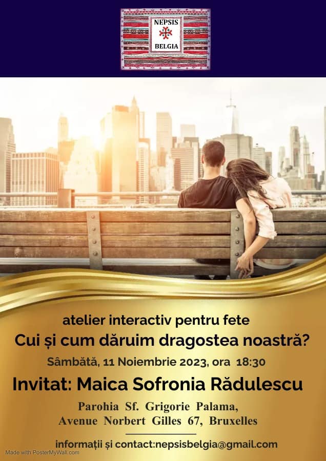 Atelier Pentru Fete: Cui Si Cum daruim dragostea&nbsp;noastra?