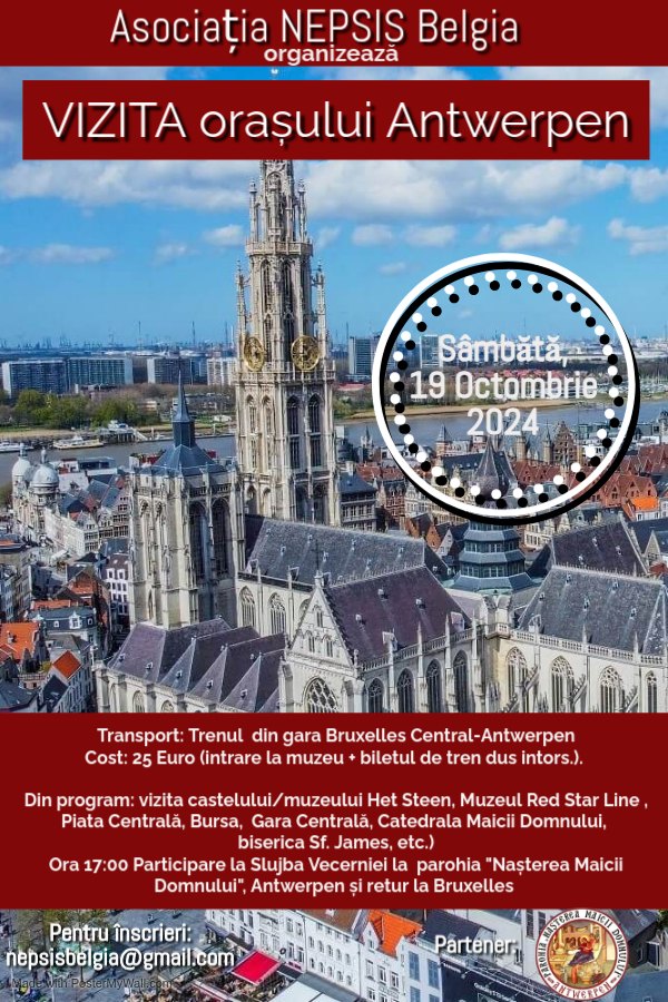 Vizita Orasului Antwerpen