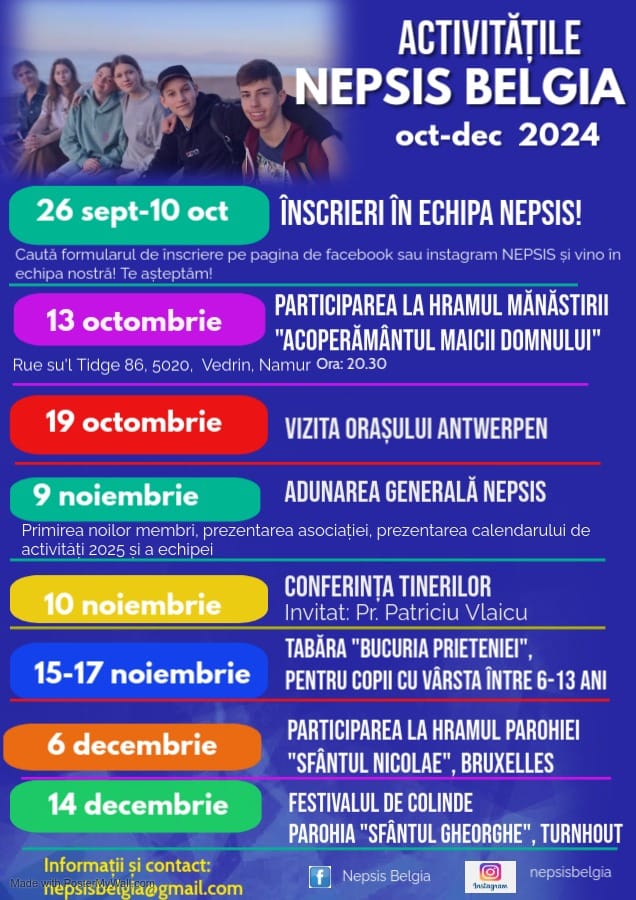 Activitatile NEPSIS Oct-Dec&nbsp;2024