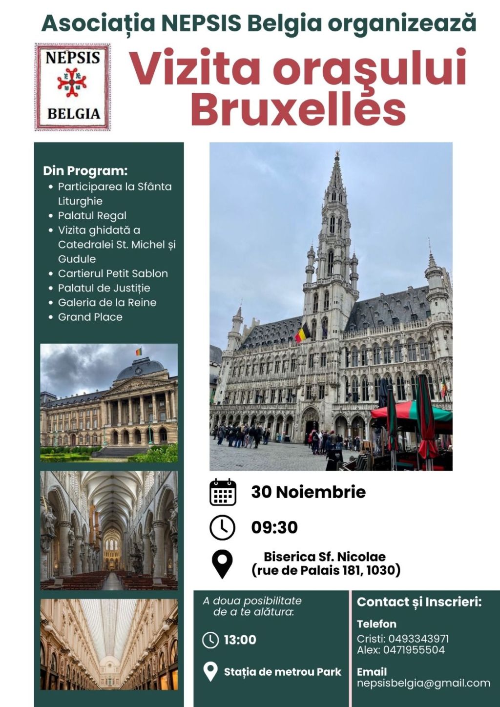 Vizita Orasului Bruxelles