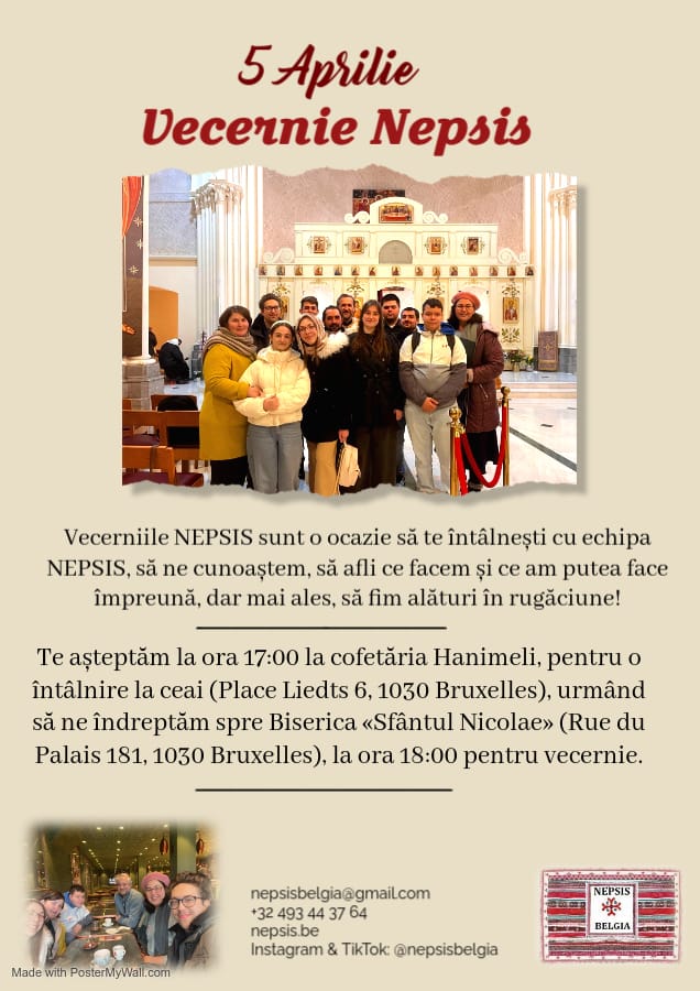 Vecernie NEPSIS Aprilie