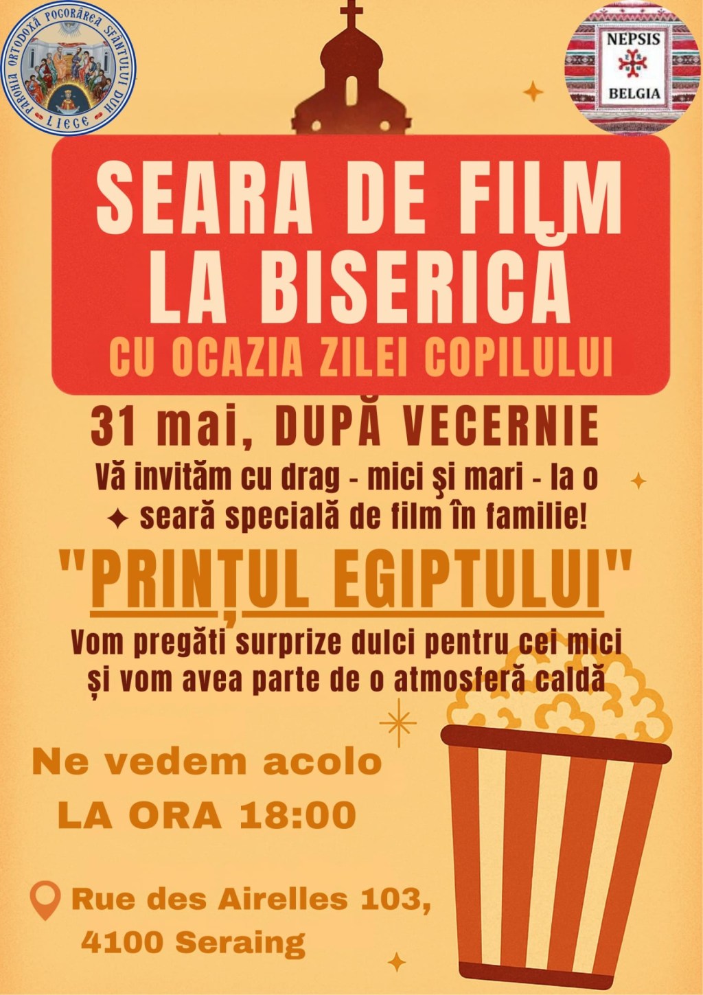 Printul Egiptului – Seara De&nbsp;Film