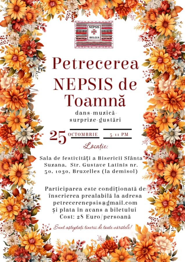 Petrecerea NEPSIS de Toamnă&nbsp;2025